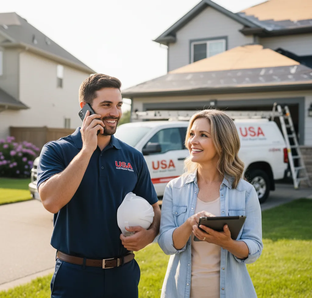 USA Roof Repair Experts customer support in Olympia Fields
